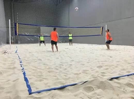 Quadra Areia 3, Futevôlei, descoberta